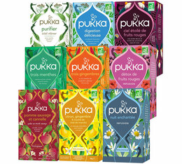 Pack découverte Infusion Bio pour professionnels - 180 sachets - PUKKA