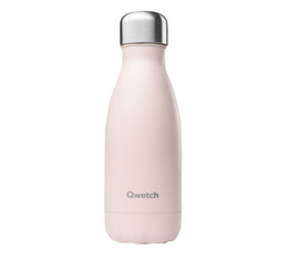 Bouteille isotherme inox Rose Pastel 26 cl - Qwetch