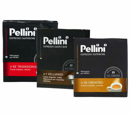 3 x 500 g - Café moulu- Pack découverte - PELLINI