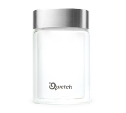 Mug expresso isotherme en verre double paroi - Qwetch -  16 cl