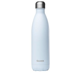 Bouteille isotherme Bleu 75 cl - Collection Pastel - Qwetch