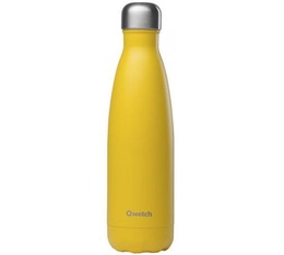 Bouteille isotherme Jaune 50 cl - Collection Pop - Qwetch