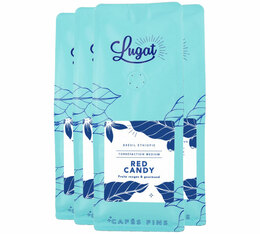 Lugat Coffee Beans Red Candy - 4 x 250g