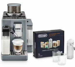 Expresso Broyeur DELONGHI Rivelia FEB 4455.G Gris Galet Latte