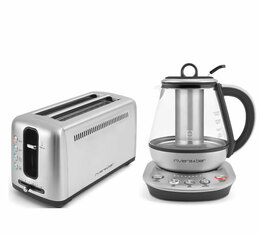 Set Petit-Déjeuner Grille-Pain GP540A et Théière BTH450 Inox - Riviera & Bar
