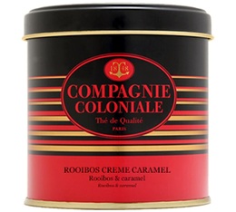 Rooibos Cr�me Caramel - Caramel-flavoured rooibos - 90g loose leaf in tin - Compagnie Coloniale