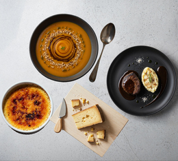 selection de 5 cafes en grain de specialite en presentation