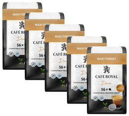 Pack de Dosettes souples Doux 5 x 56 - Café Royal