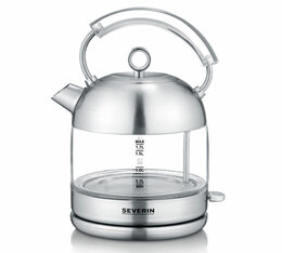 Bouilloire électrique WK3459 verre et inox - 1.7 L - SEVERIN