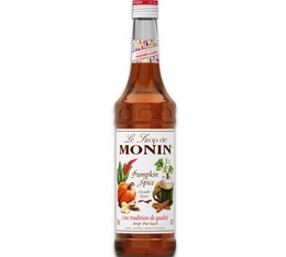 Sirop Monin - Pumpkin Spice (Citrouille Epicée) - 70cl | MaxiCoffee.com