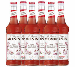 Sirop fleur de cerisier Sakura pour professionnels - 6 x 70cl - MONIN
