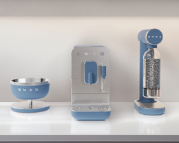 SMEG Buse Vapeur BCC12SBMEU  Bleu orage expresso broyeur coupe de fruit 