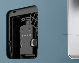 SMEG BCC13SBMEU Système lait - Bleu Orage acces chambre d extraction