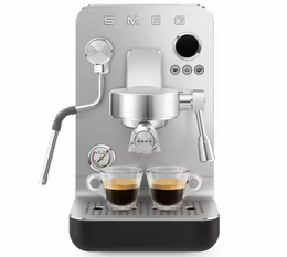  Smeg Espressomaschine Mini Pro schwarz-matt EMC02BLMEU 