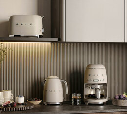 grillepain smeg beige 