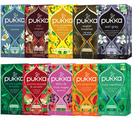 Pack découverte Bio pour professionnels - 200 sachets - PUKKA