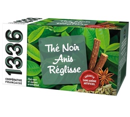 Aniseed and Liquorice Black Tea - 20 chiffon tea bags - 1336 (Scop TI)