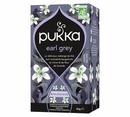 Thé Noir pour professionnels Gorgeous Earl Grey bio - 20 sachets - PUKKA