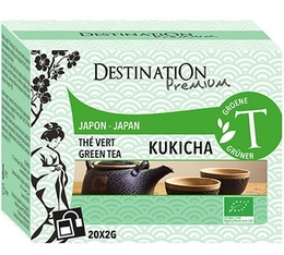 Thé vert Kukicha Bio - 20 sachets - Destination