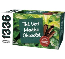 Thé vert Menthe Chocolat - 20 sachets Mousselines - 1336 (Scop TI)