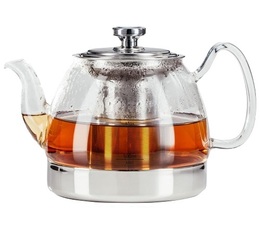 Judge stove top glass teapot with infuser for all heat sources including induction - 900ml