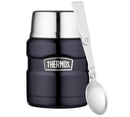 Lunch box isotherme inox Thermos King bleu nuit 47 cl - Thermos