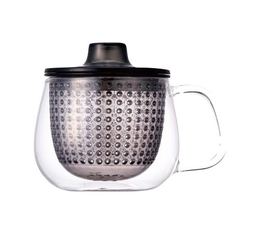 Mug Kinto Unimug + infuseur à thé gris - 35cl