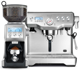 SAGE machine expresso The Dual Boiler + Moulin à café The Smart Grinder Pro 