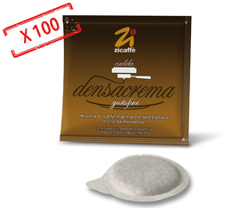 100 dosettes ESE Cialda Densacrema Fine - Zicaffè