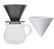 Kit Dripper SCS-01 noir + Carafe Kinto verre 600ml pour professionnels - Slow Coffee - Kinto