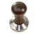 Tamper café ASCASO 58 mm acier inoxydable et Bois de noyer