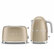 Frühstücksset Toaster TSF01CHMEU und Wasserkocher KLF03CHMEU Mattgold - SMEG