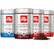 4 x 250 g - Café moulu - Pack découverte - ILLY