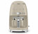 Cafetière filtre programmable SMEG Beige lin mat DCF02MLMEU