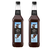 Sirop 1883 Routin Chocolat sans sucre - Bouteille Plastique - 2 x 1 L