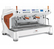 Machine expresso professionnelle Conti Monte Carlo - White & Wood - 2 groupes
