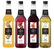Quatre sirops 1883 Routin 4 x 1 L - Deux fruits deux fleurs