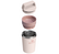 mug double couvercle stanely couleur rose