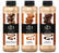 Lot de 3 toppings 500 ml - Chocolat noisette, caramel, chocolat - 1883 ROUTIN