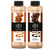 Lot de 2 toppings 500 ml - Caramel et chocolat noir - 1883 ROUTIN