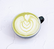 la main noire green latte art