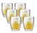 6x48cl Jumbo Bistro double wall glasses - Bodum