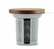 Infuseur à thé en acier inoxydable avec couvercle bois acacia OGO Living