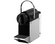 Machine à capsules compatibles Nespresso® Pixie grise - DELONGHI profil droit