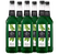 Lot sirop pour professionnel Menthe Verte - Bouteille Plastique - 6 x 1L - 1883 ROUTIN