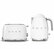 Set Petit-Déjeuner Grille-Pain TSF01WHEU et Bouilloire KLF03WHEU Blanc - SMEG