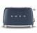 Smeg 2-Schlitz-Toaster - Marineblau