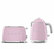 Set Petit-Déjeuner Grille-Pain TSF01PKEU et Bouilloire KLF05PKEU Rose - SMEG