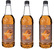 Lot de 3 Sirops Sweetbird - Citrouille épicée (Pumpkin Spice) - 3 x 1L