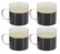 Tasses - OGO Living - tasses et sous verres - en verre 25cl x4
